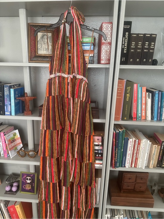 Luxxel Dresses & Skirts - Luxxel Multicolor Striped Tiered Maxi Dress